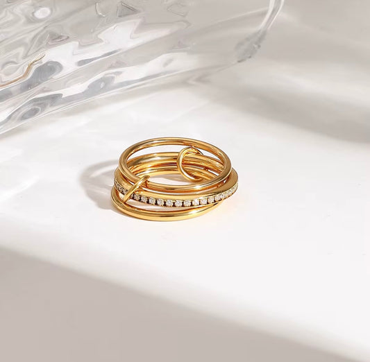 Pavé Stack Ring