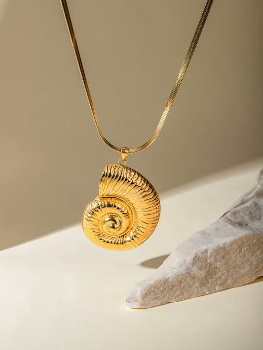 Spiral Shell Necklace