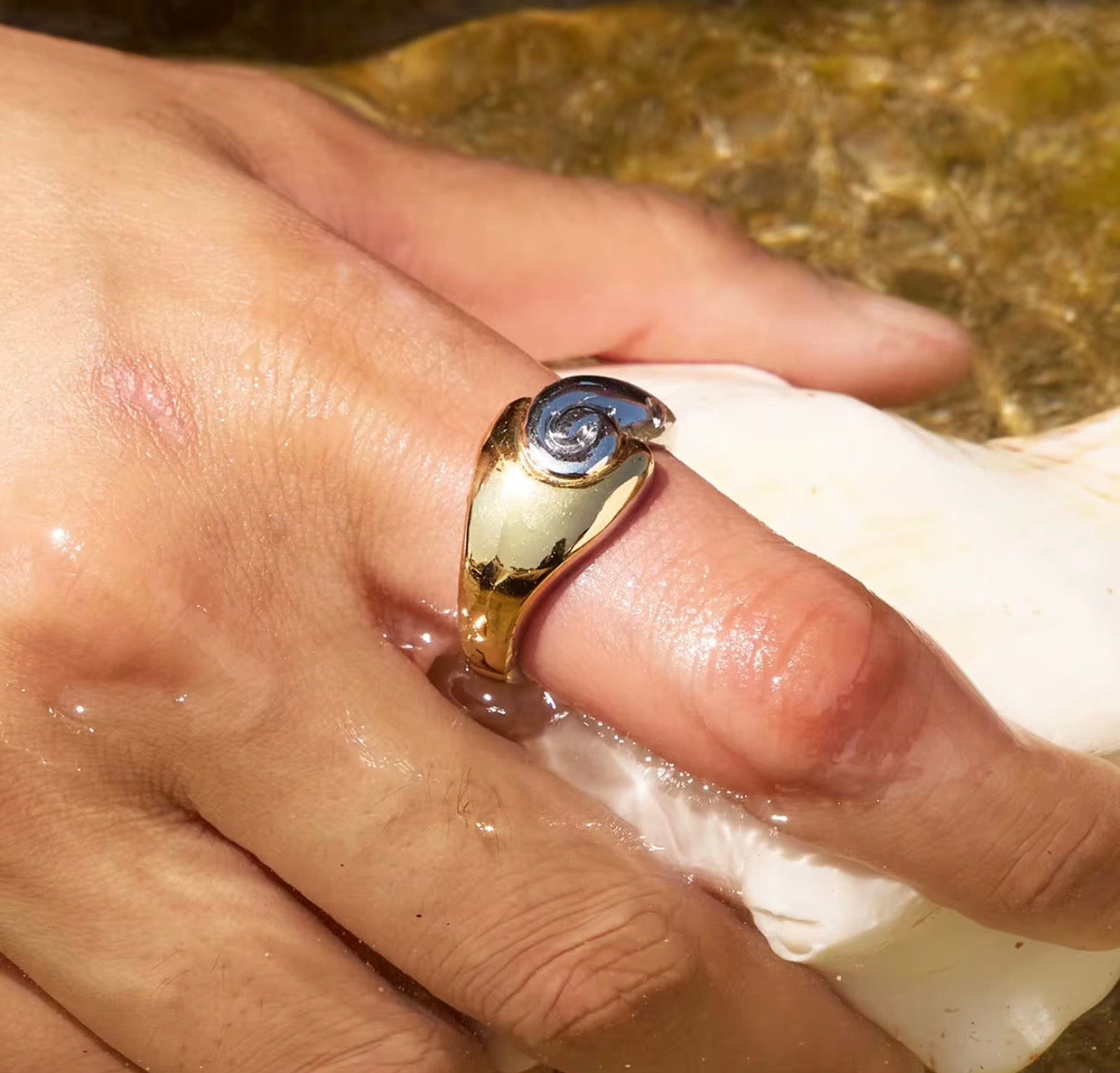 Swirl Ring