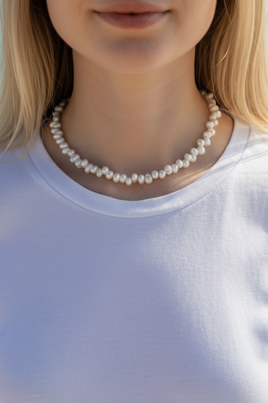 Mother Pearl Necklace