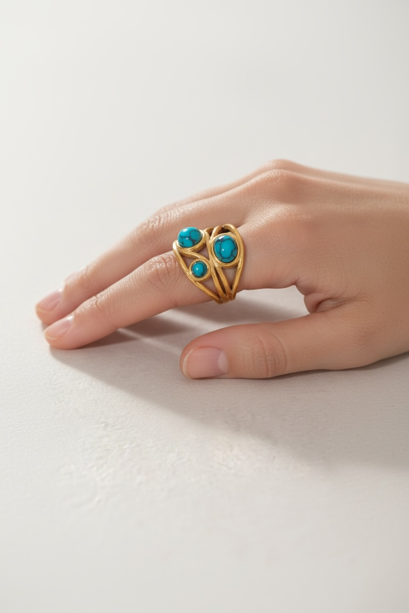 Turquoise Stone Ring