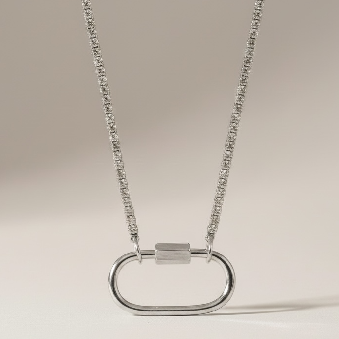 BYO Silver Rhinestone Chain