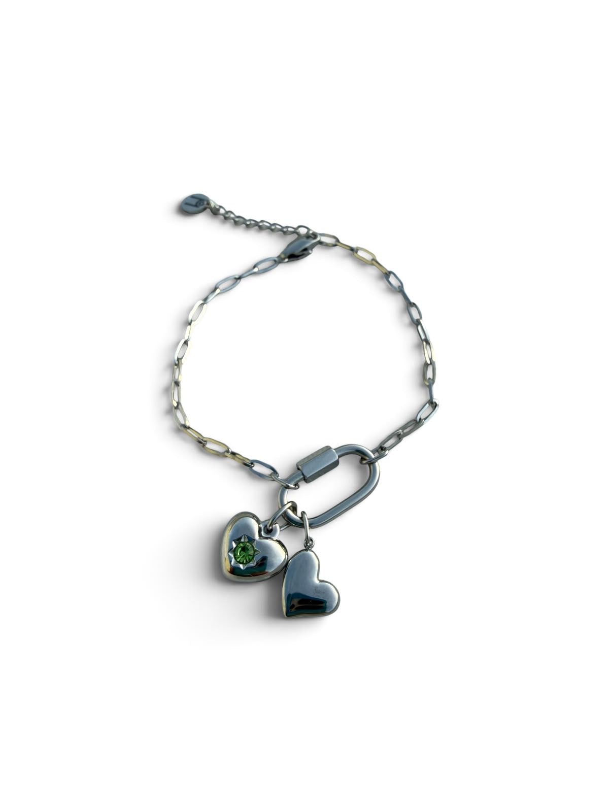 BYO Silver Paperclip Bracelet