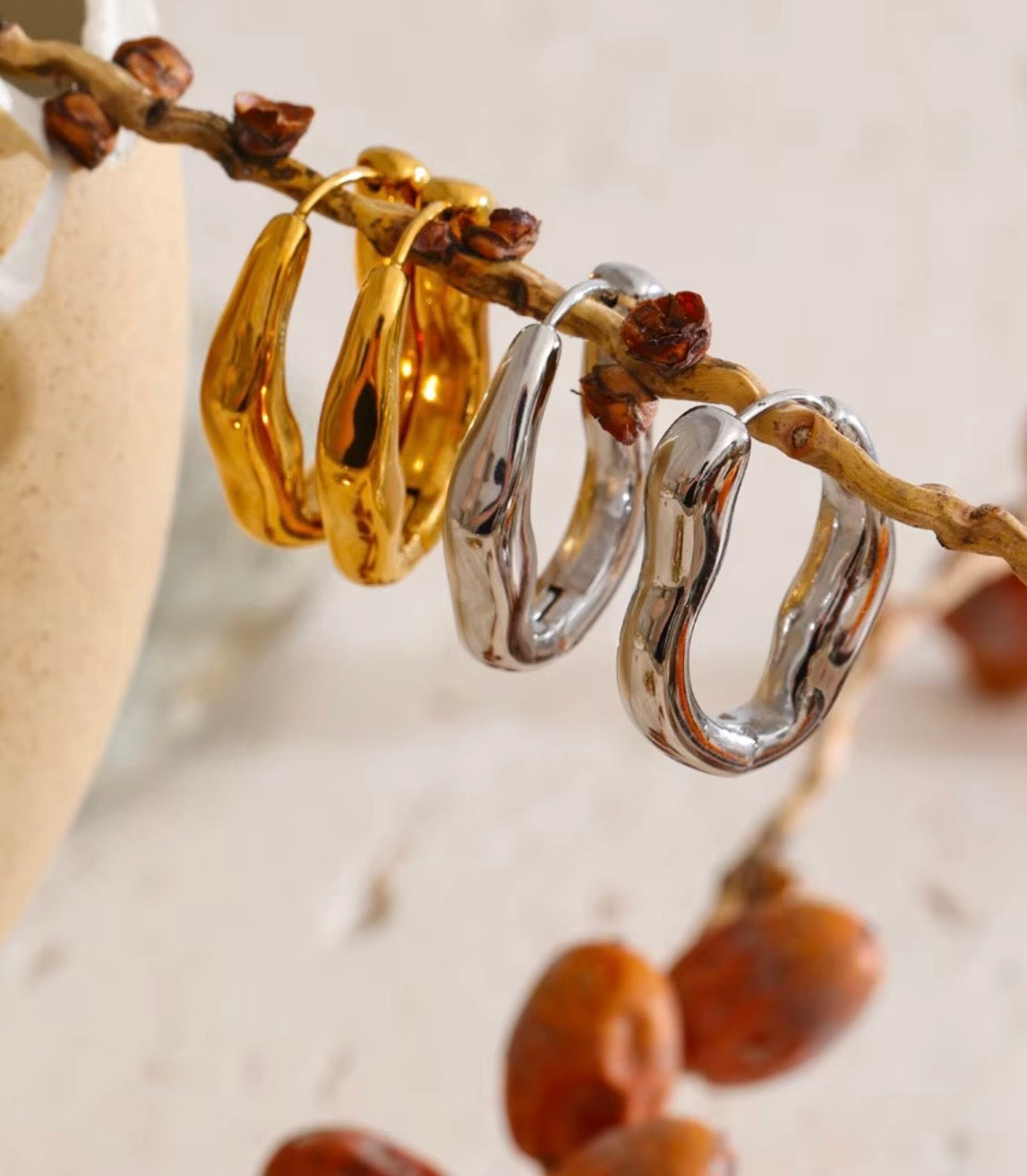Melted Hoops