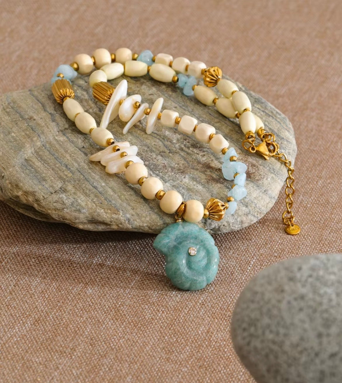 Ocean Heirloom Necklace