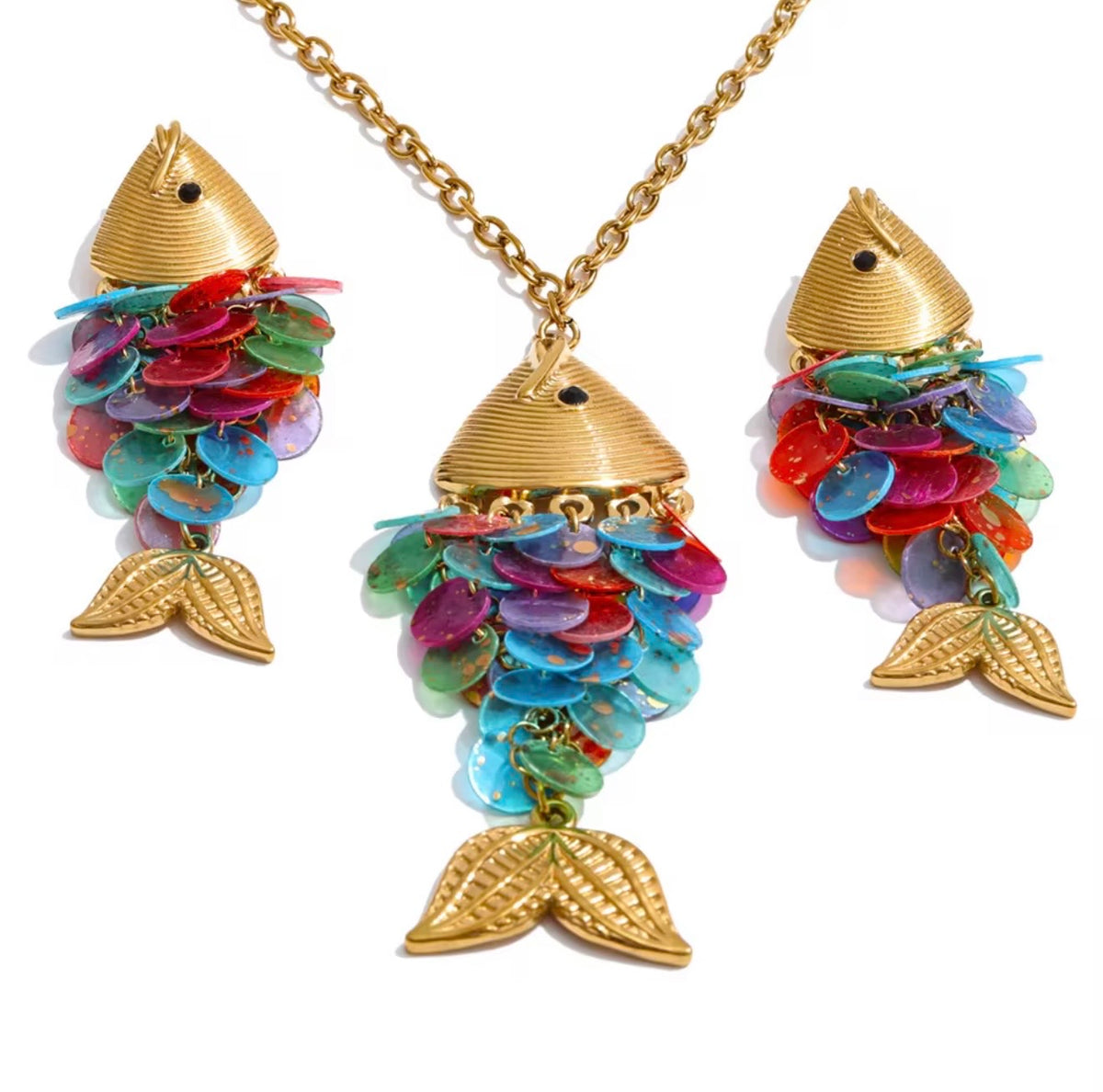Calypso Fish Necklace