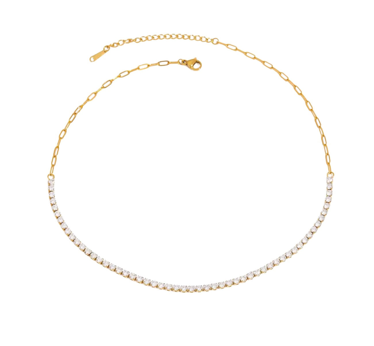 Tennis Choker Necklace