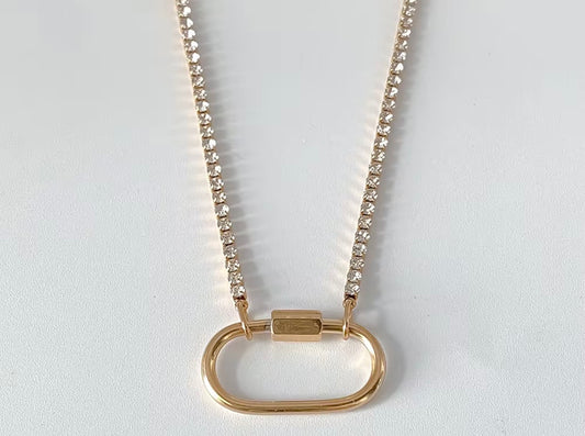 BYO Rhinestone Chain Gold