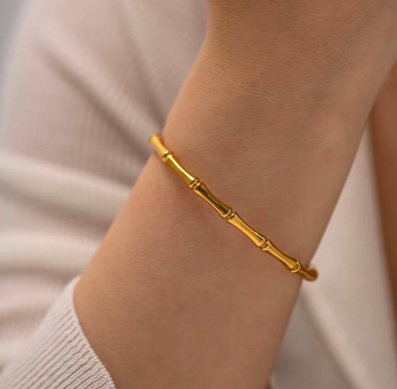 Minimalist Bamboo Bangle