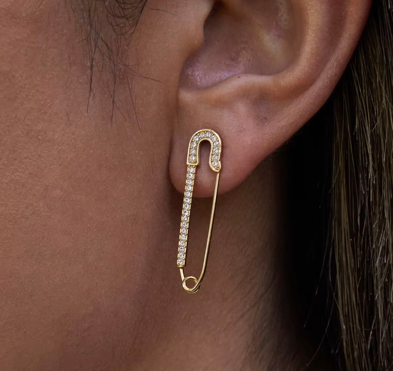 Paper Clip Earrings
