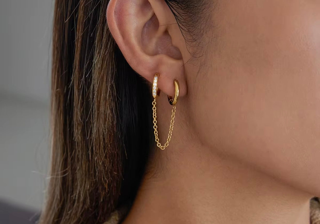 Double Loop Earring