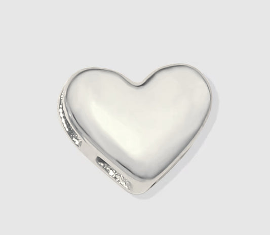 SILVER HEART BUBBLE