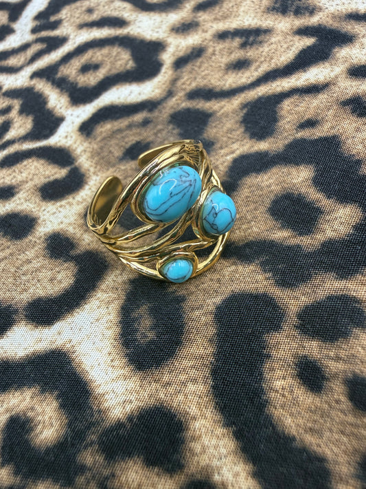 Turquoise Stone Ring