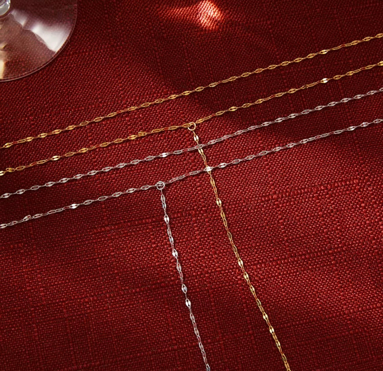 Drop Line Necklace