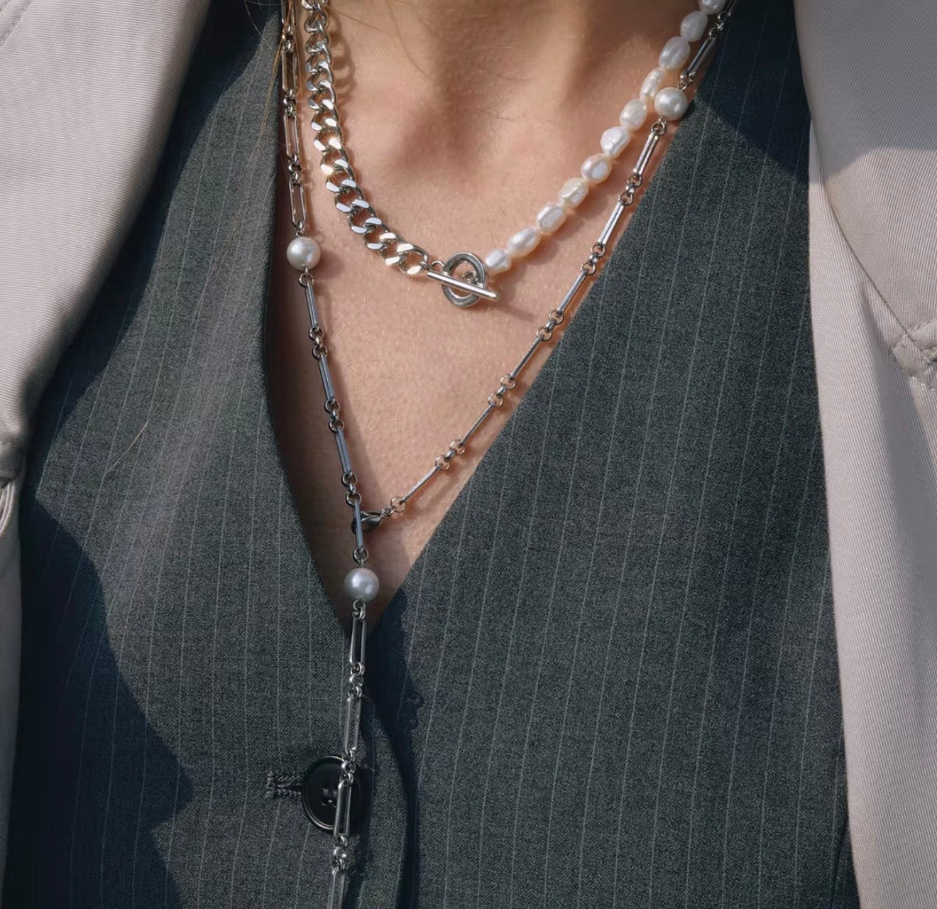 Urban Pearl Necklace