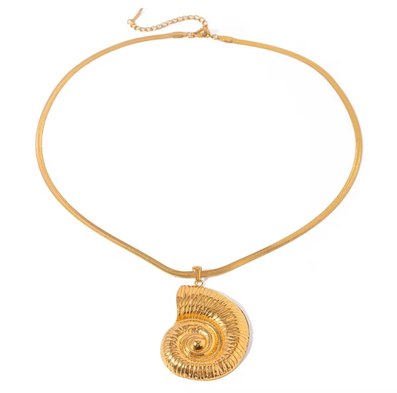 Spiral Shell Necklace