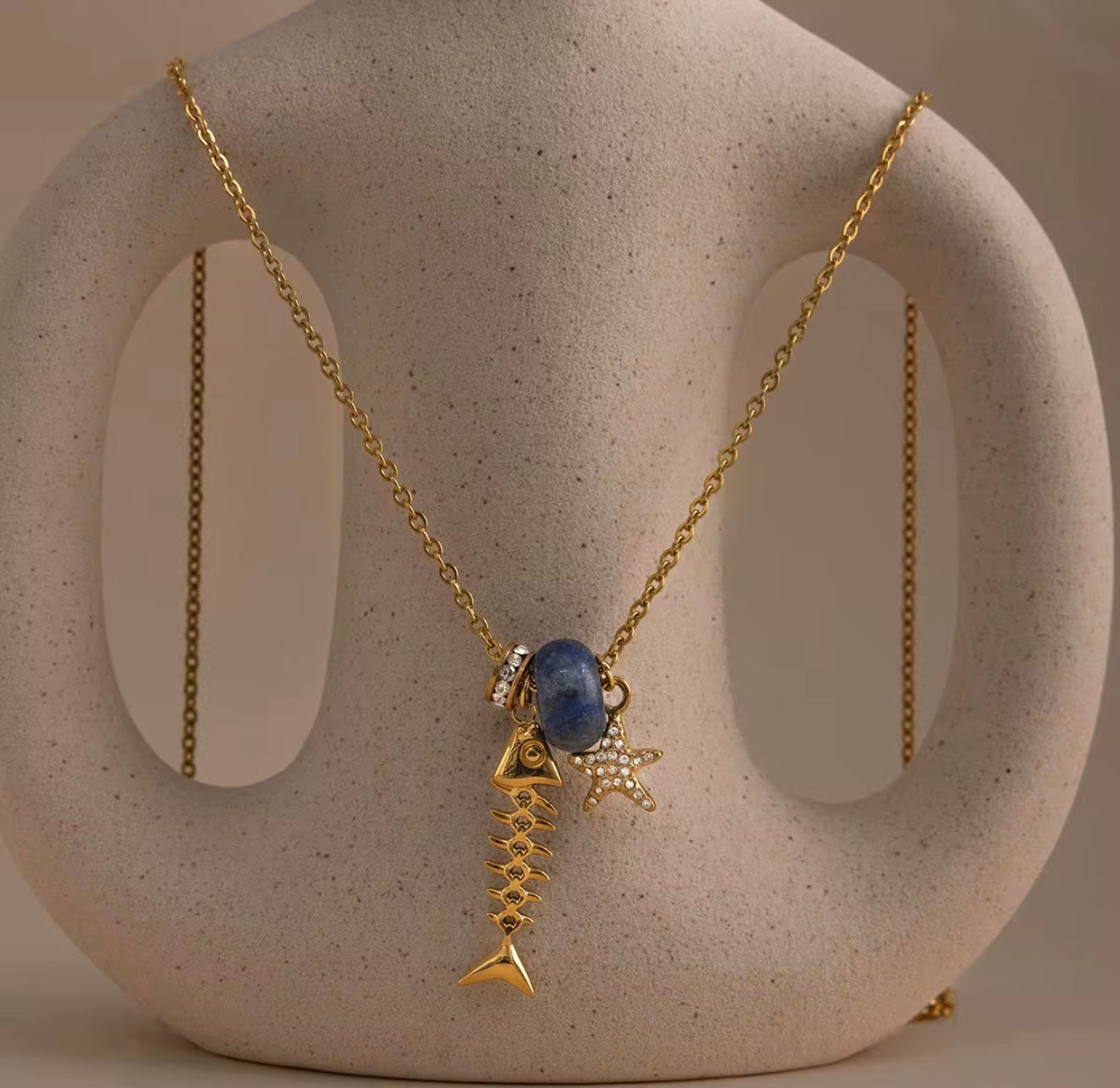 Tide Charm Necklace