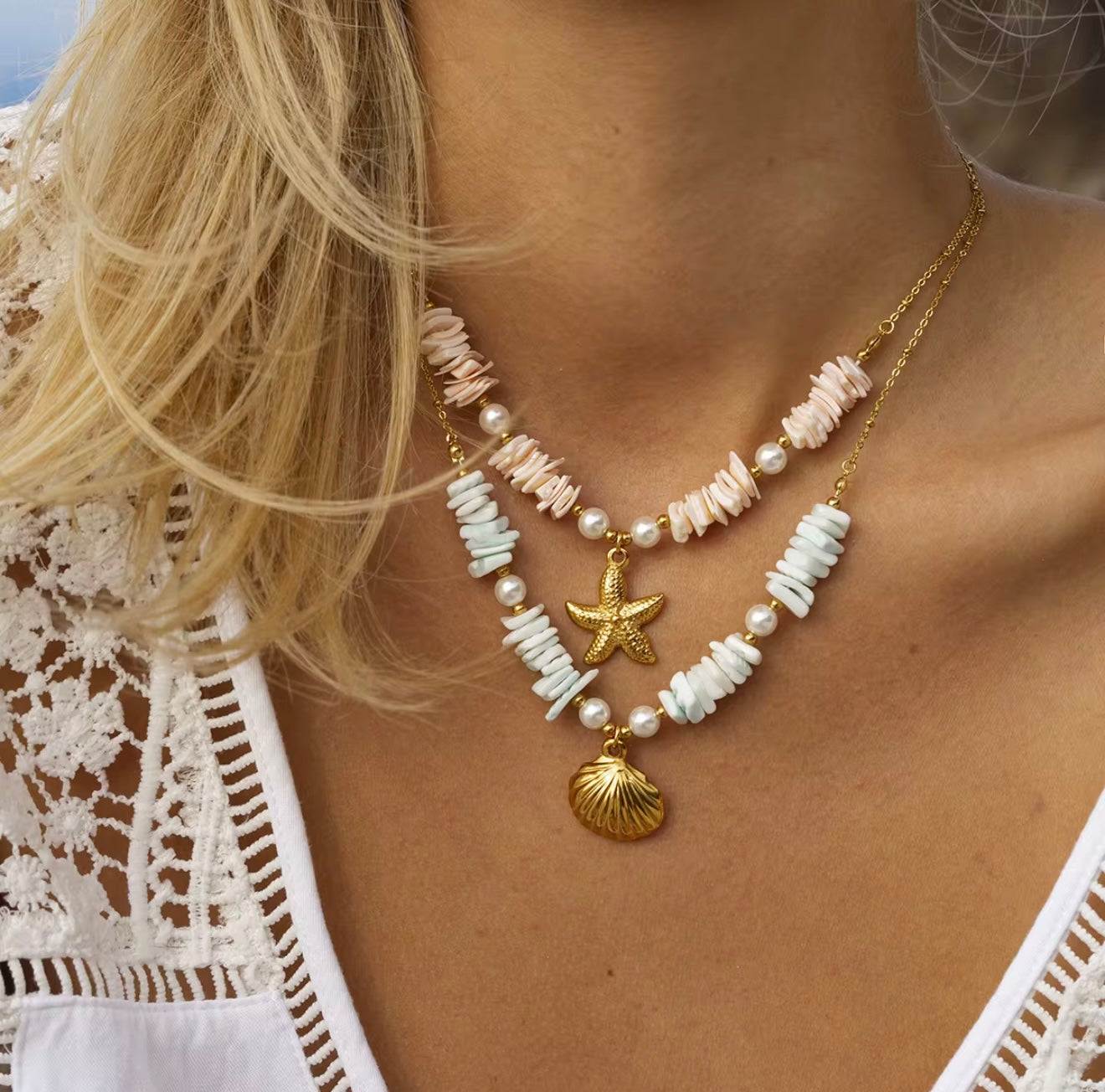 Blue Marea Necklace