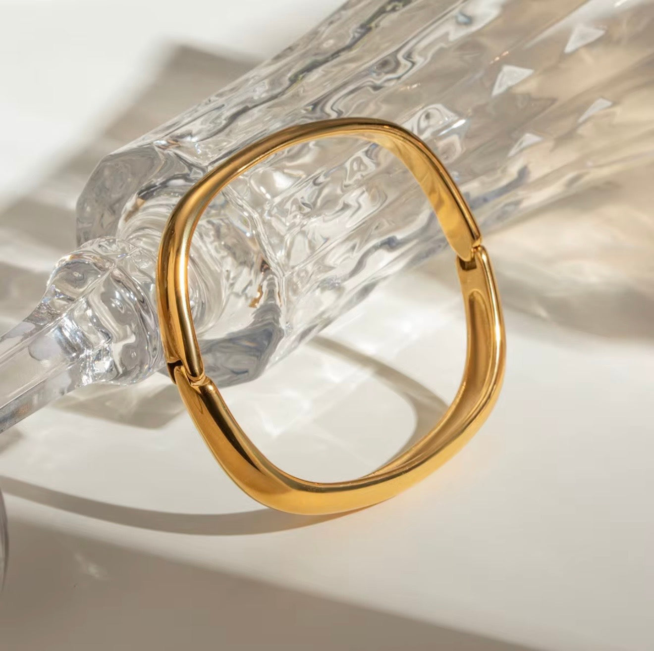 Square Buckle Bangle
