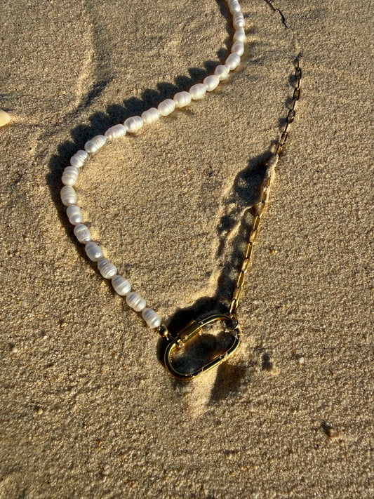 BYO Gold Pearl and Paperclip