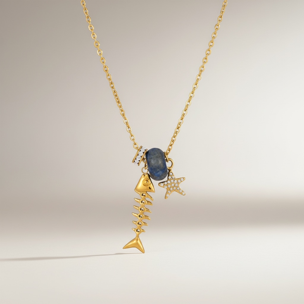 Tide Charm Necklace