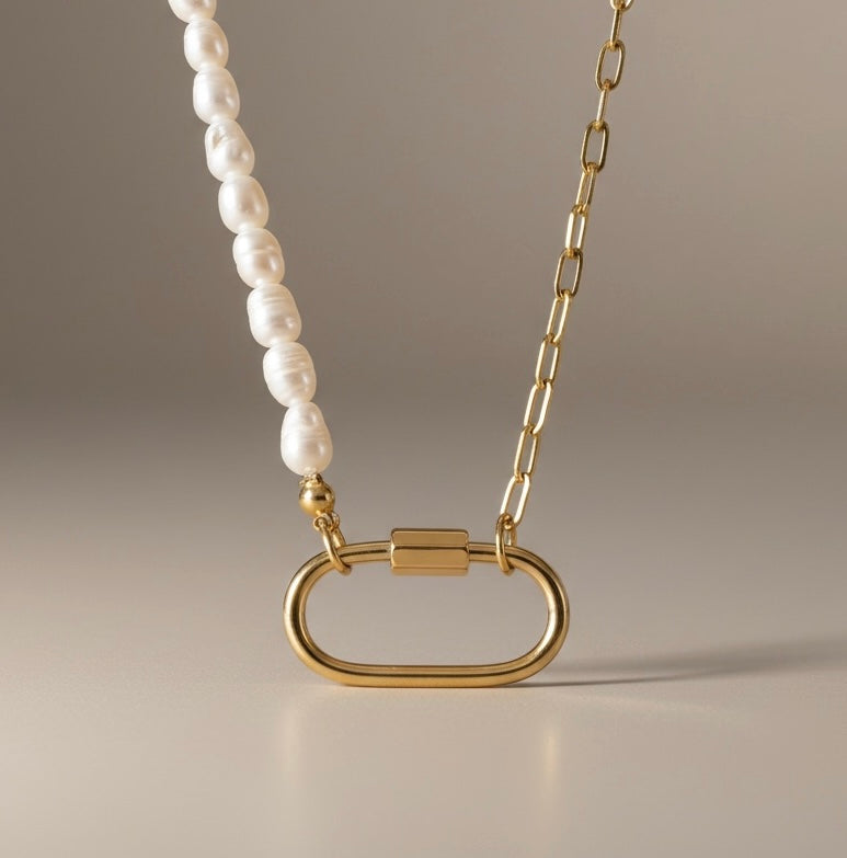 BYO Gold Pearl and Paperclip