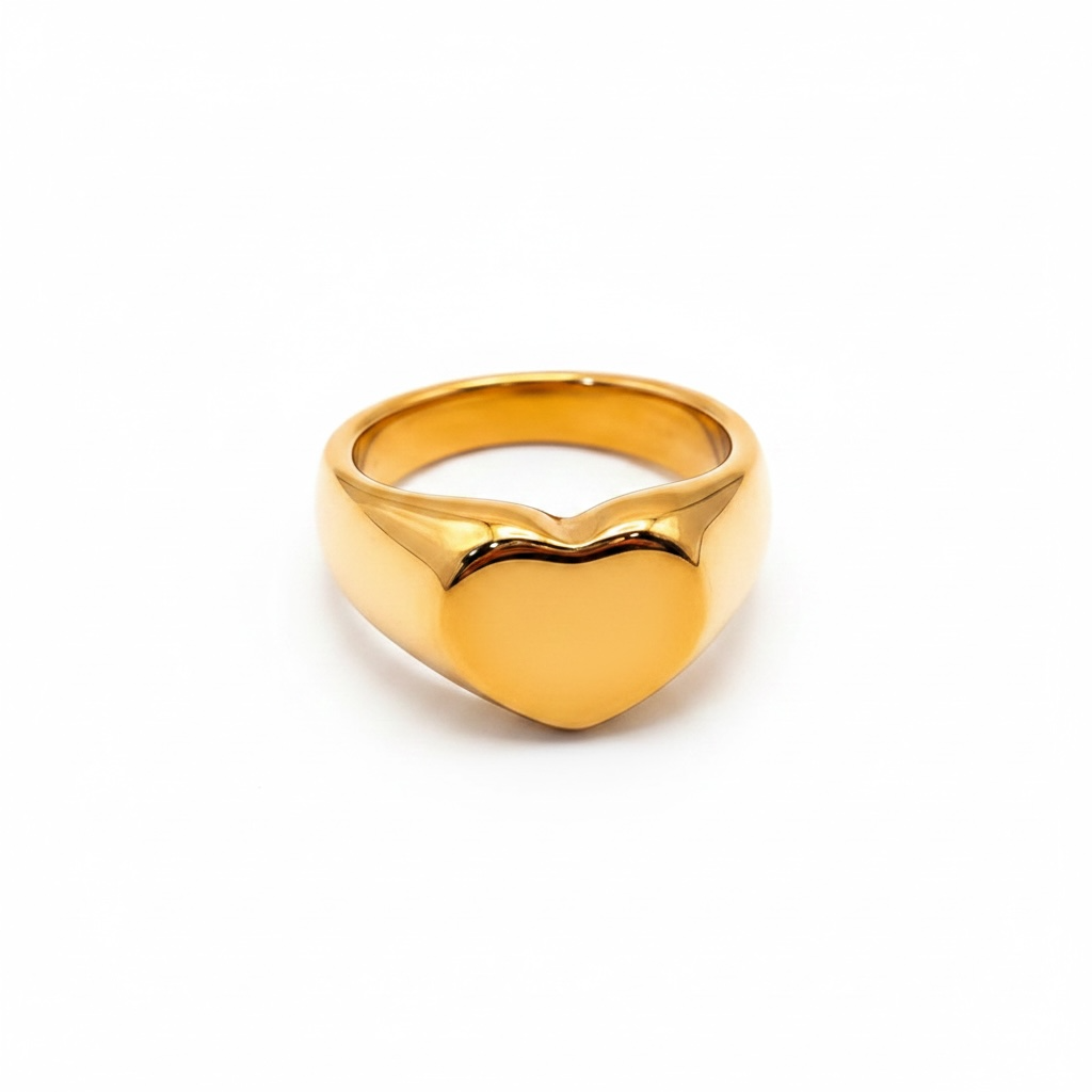 Heart Signet Ring