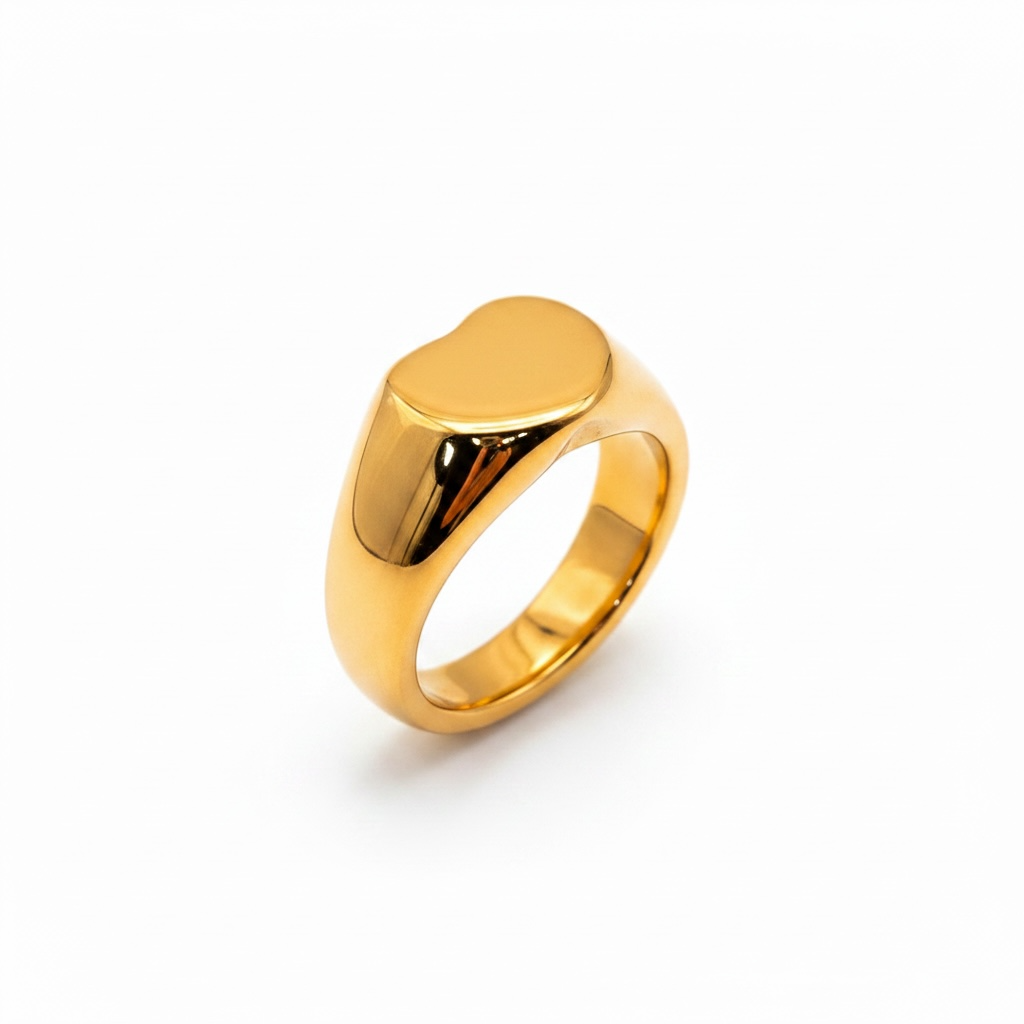 Heart Signet Ring